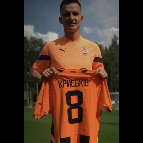 SHAKHTAR DONETSK 23/24 MATCH WORN ISSUE JERSEY KRYSKIV #8 Ukrainian PL Ukraine - Picture 3 of 9